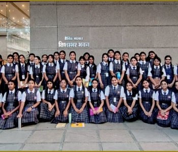 Visit by students to Dainik Bhaskar Office, Jabalpur